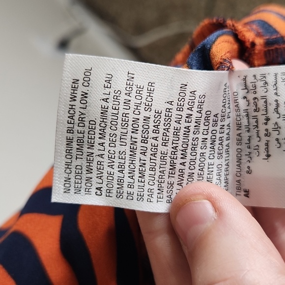 Bar III tiger striped mini dress, size large - Picture 5 of 8